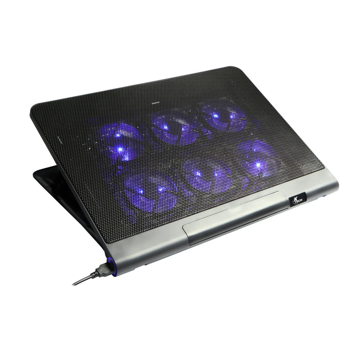 Base de Enfriamiento para Laptop de 17" con Ventiladores y Iluminación LED para Gaming