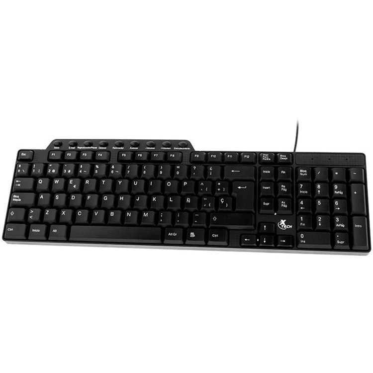 Teclado Alámbrico Español USB Xtech XTK-160S