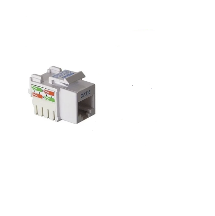 Conector Keystone RJ-45 Netlinks Cat 6 1Gb G-JACK6E