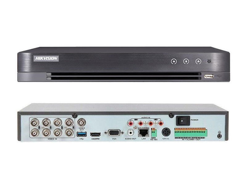 Dvr Hikvision 8 Canales Turbo Hd 8Mp+8 Ip Ids-7208Huhi-M1/S