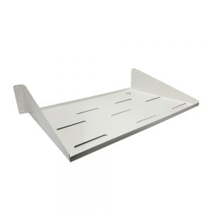 Bandeja de Rack Clásica Metalnet 2U 19"x12" Blanca 01PT20