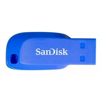 Pendrive SanDisk Azul de 16GB - Almacenamiento Portable y Eficiente