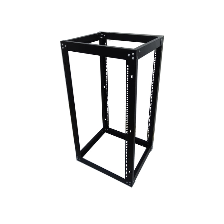 Rack Abierto de Piso Metalnet 22U - Gabinete de 4 Postes en Color Negro 01PT632