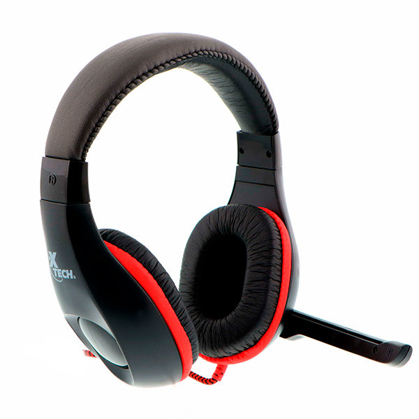 Auriculares Estéreo con Micrófono Gaming Ominous - Rojo