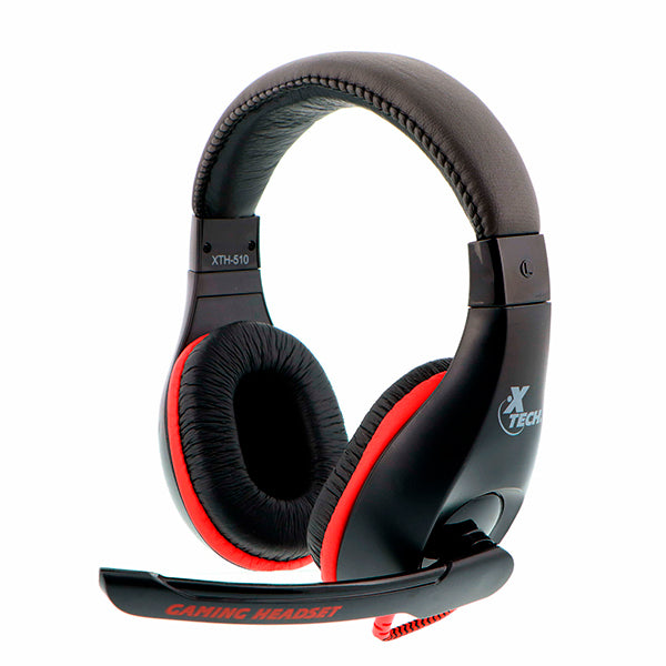 Auriculares Estéreo con Micrófono Gaming Ominous - Rojo